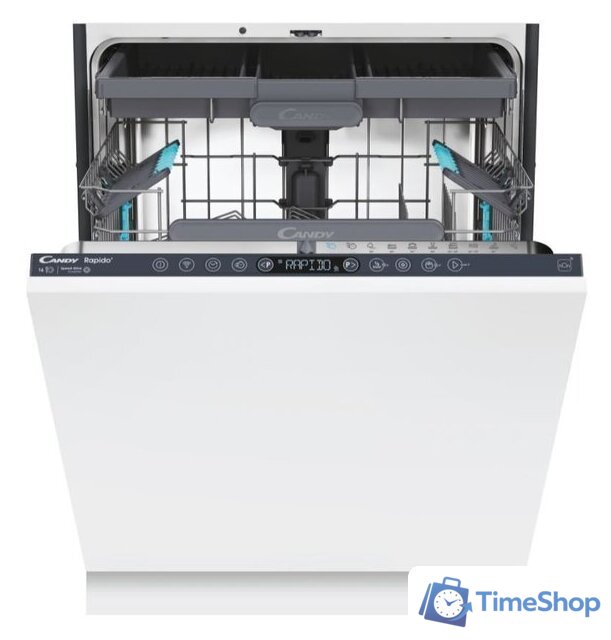 Встраиваемая посудомоечная машина Candy RapidO CI 6B4S1PSA - Изображение №3 — Интернет-магазин Time-Shop