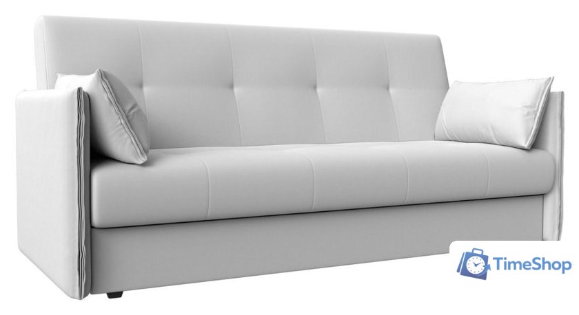 Диван Лига диванов Лига-018 117885 (экокожа белый) - Изображение №1 — Интернет-магазин Time-Shop