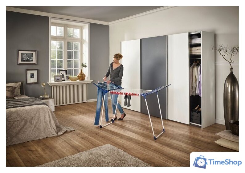 Сушилка для белья Leifheit Pegasus 180 Solid 815149 - Изображение №6 — Интернет-магазин Time-Shop