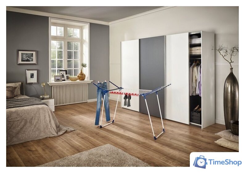 Сушилка для белья Leifheit Pegasus 180 Solid 815149 - Изображение №4 — Интернет-магазин Time-Shop