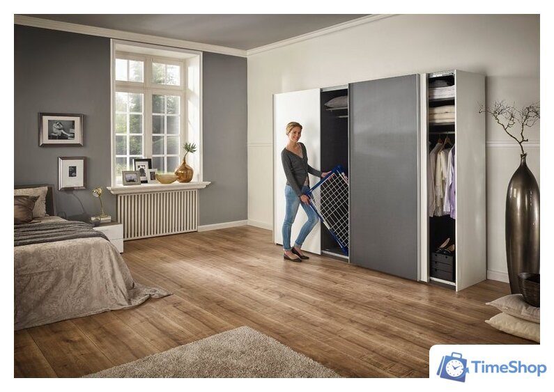 Сушилка для белья Leifheit Pegasus 180 Solid 815149 - Изображение №5 — Интернет-магазин Time-Shop