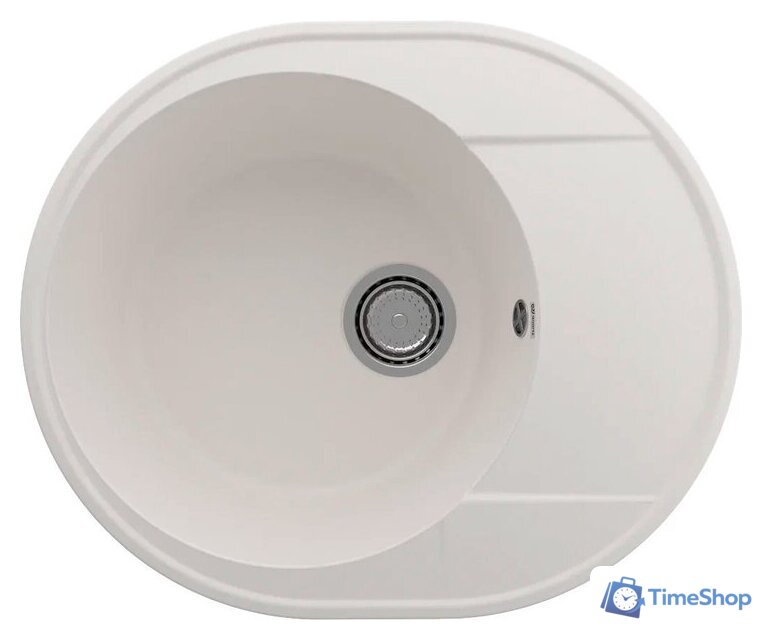 Кухонная мойка Ulgran Quartz Nora 585-01 (жасмин) - Изображение №1 — Интернет-магазин Time-Shop