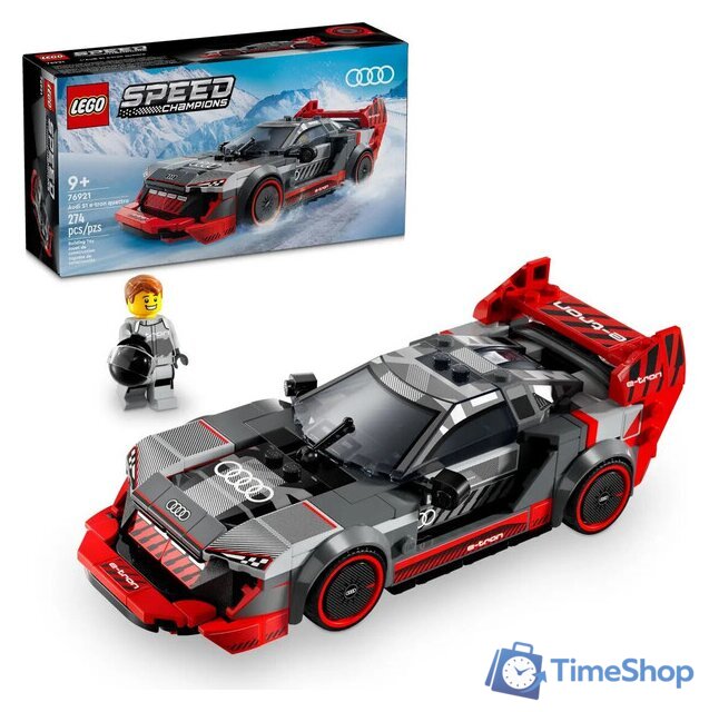 Конструктор LEGO Speed Champions 76921 Гоночный автомобиль Audi S1 e-tron quattro - Изображение №3 — Интернет-магазин Time-Shop