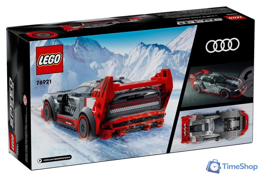Конструктор LEGO Speed Champions 76921 Гоночный автомобиль Audi S1 e-tron quattro - Изображение №2 — Интернет-магазин Time-Shop