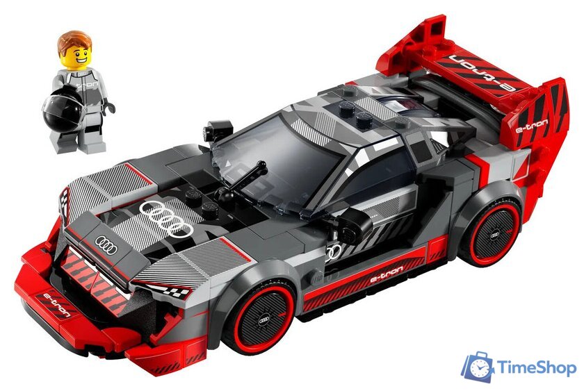 Конструктор LEGO Speed Champions 76921 Гоночный автомобиль Audi S1 e-tron quattro - Изображение №4 — Интернет-магазин Time-Shop