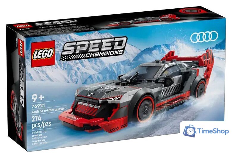 Конструктор LEGO Speed Champions 76921 Гоночный автомобиль Audi S1 e-tron quattro - Изображение №1 — Интернет-магазин Time-Shop
