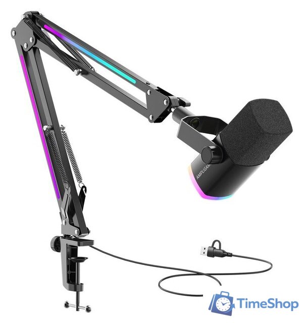 Проводной микрофон FIFINE AM8PROT (черный) - Изображение №2 — Интернет-магазин Time-Shop