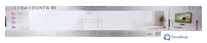 Кронштейн для телевизора Ultramounts UM815F (черный) - Изображение №11 — Интернет-магазин Time-Shop