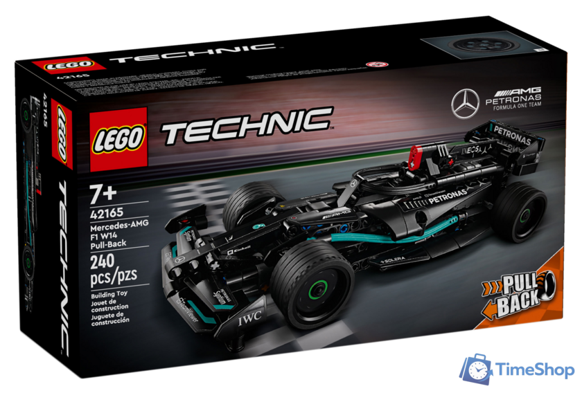 Конструктор LEGO Technic 42165 Mercedes-AMG F1 W14 E Performance Pull-Back - Изображение №1 — Интернет-магазин Time-Shop