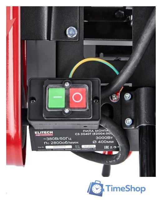 Монтажная (отрезная) пила ELITECH CS 3040T E2004.006.00 - Изображение №6 — Интернет-магазин Time-Shop