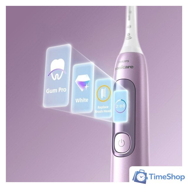 Электрическая зубная щетка Philips Sonicare Szczoteczka Soniczna HX3792/12 - Изображение №8 — Интернет-магазин Time-Shop