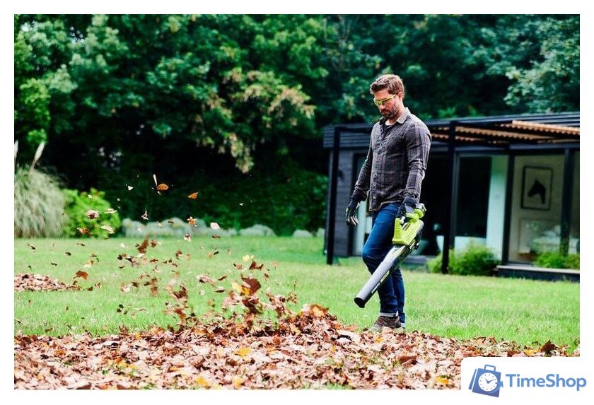 Ручная воздуходувка Ryobi RY18BLXA-140 (с АКБ 4 Ah) - Изображение №4 — Интернет-магазин Time-Shop