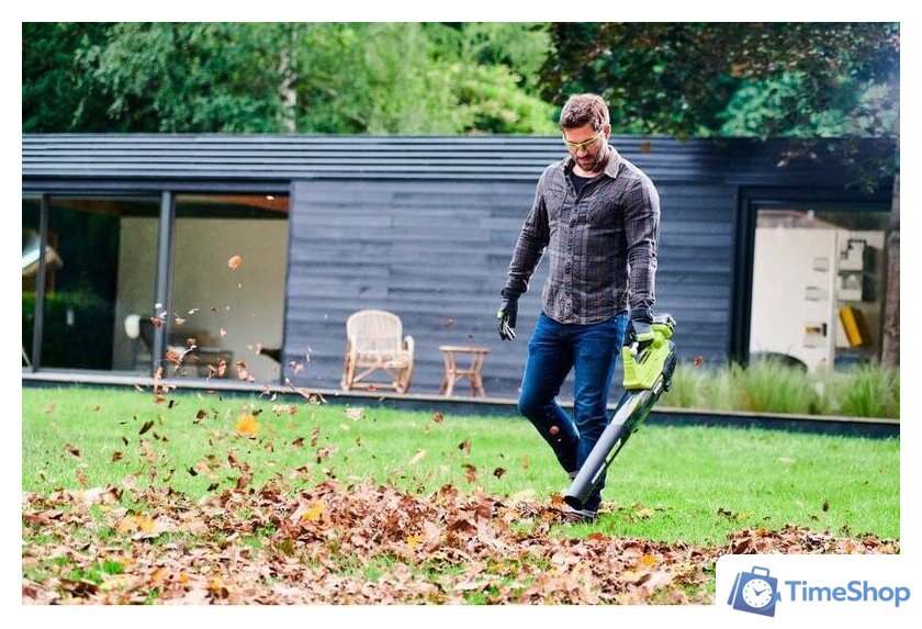 Ручная воздуходувка Ryobi RY18BLXA-140 (с АКБ 4 Ah) - Изображение №3 — Интернет-магазин Time-Shop