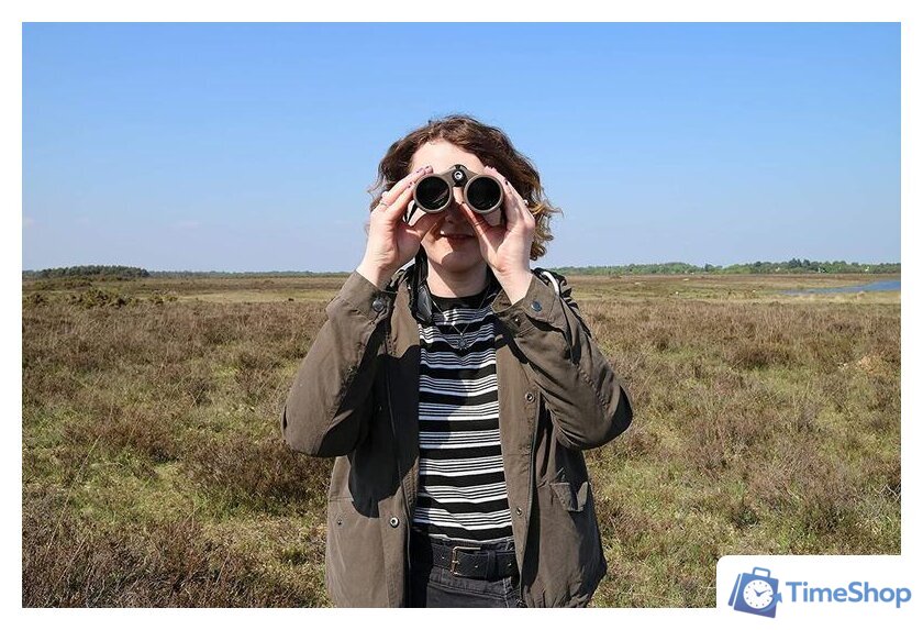 Бинокль Praktica Pioneer R 10x42 (умбра) - Изображение №4 — Интернет-магазин Time-Shop