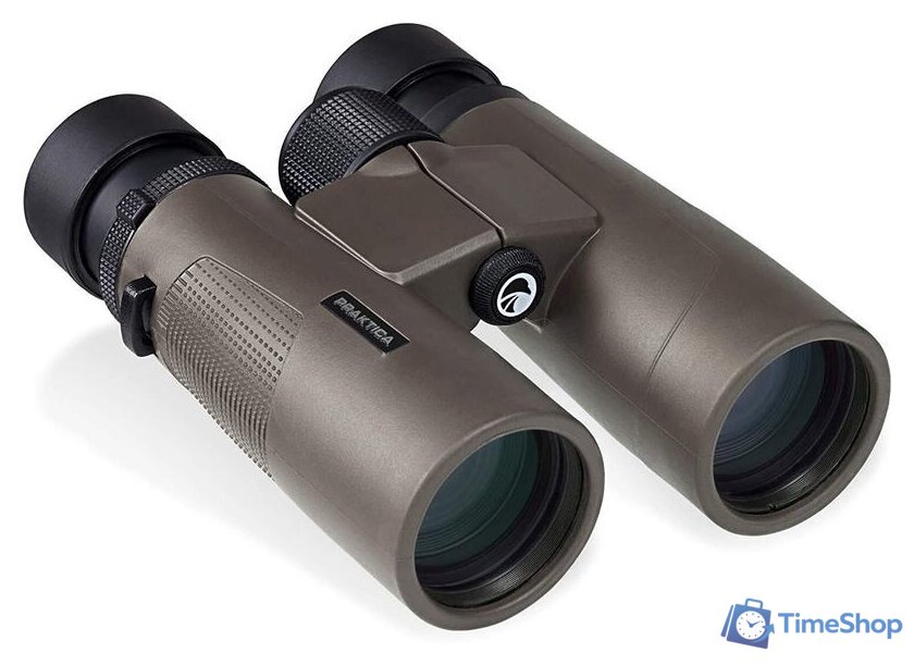 Бинокль Praktica Pioneer R 10x42 (умбра) - Изображение №2 — Интернет-магазин Time-Shop