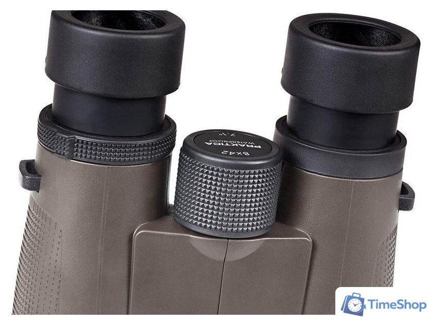 Бинокль Praktica Pioneer R 10x42 (умбра) - Изображение №3 — Интернет-магазин Time-Shop