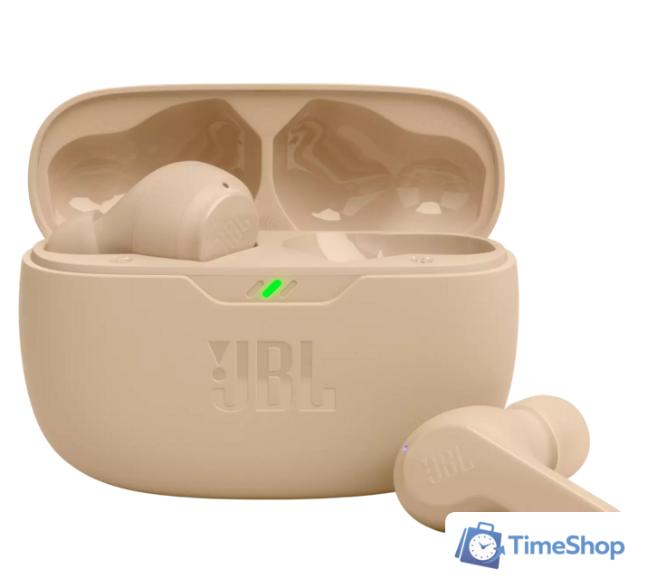 Наушники JBL Wave Beam (бежевый) - Изображение №1 — Интернет-магазин Time-Shop