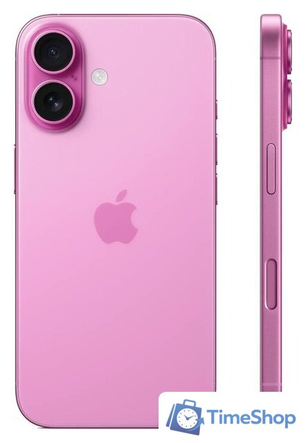 Телефон Apple iPhone 16 128GB (розовый) - Изображение №2 — Интернет-магазин Time-Shop