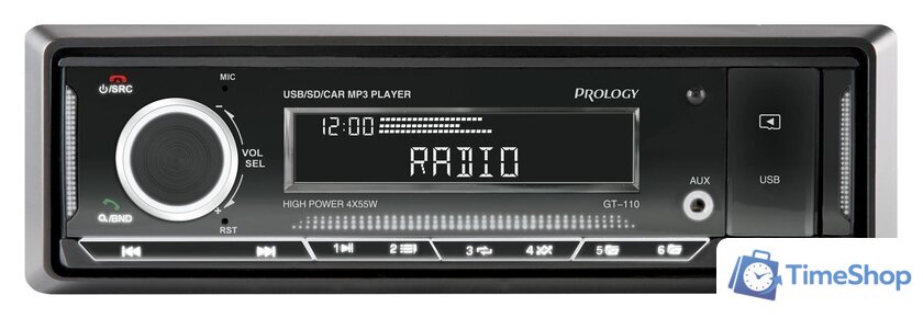USB-магнитола Prology GT-110 - Изображение №1 — Интернет-магазин Time-Shop