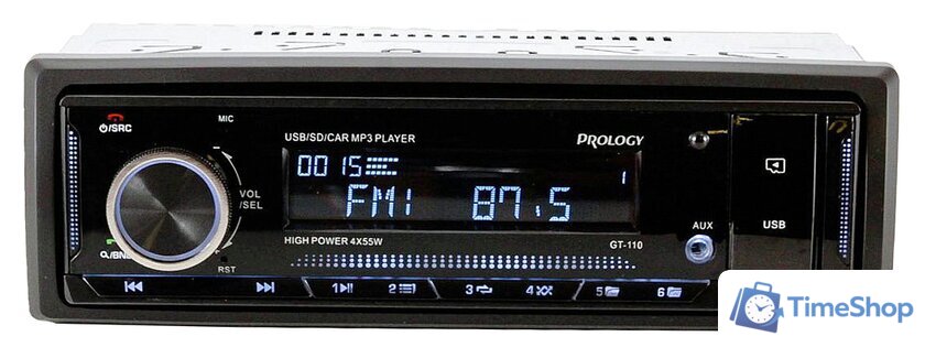 USB-магнитола Prology GT-110 - Изображение №4 — Интернет-магазин Time-Shop