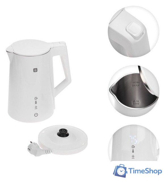 Электрический чайник Halsa HLS-K-102 - Изображение №2 — Интернет-магазин Time-Shop