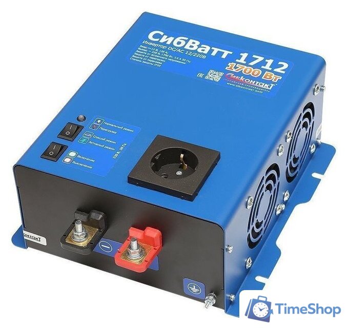 Автомобильный инвертор СибКонтакТ СибВатт 1712 - Изображение №2 — Интернет-магазин Time-Shop