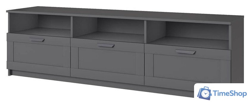 Тумба Anrex Skagen RTV 3S3N (графит) - Изображение №1 — Интернет-магазин Time-Shop