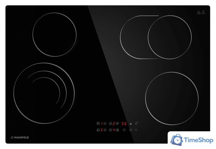 Варочная панель MAUNFELD CVCE774SMTBK - Изображение №1 — Интернет-магазин Time-Shop
