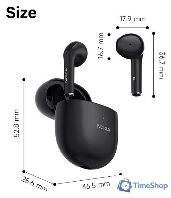 Наушники Nokia E3110 (черный) - Изображение №18 — Интернет-магазин Time-Shop