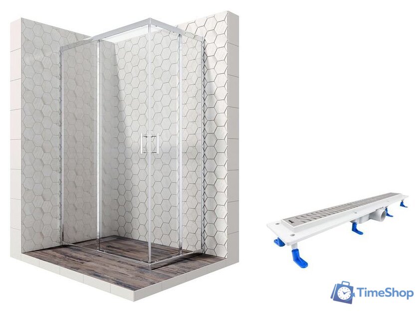 Душевой уголок Ambassador Set 14011101-ST14 - Изображение №1 — Интернет-магазин Time-Shop