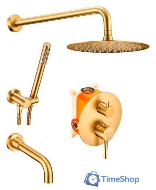 Душевая система  Milacio Ultra 150 MCU.150.GD - Изображение №1 — Интернет-магазин Time-Shop