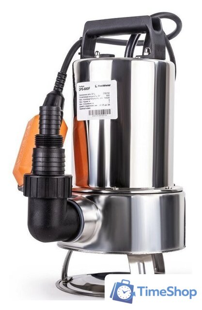 Дренажный насос FoxWeld FoxAqua DPS-800F - Изображение №1 — Интернет-магазин Time-Shop