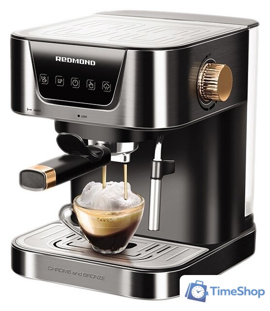 Рожковая кофеварка Redmond (Редмонд) RCM-CBM1514 - Изображение №1 — Интернет-магазин Time-Shop