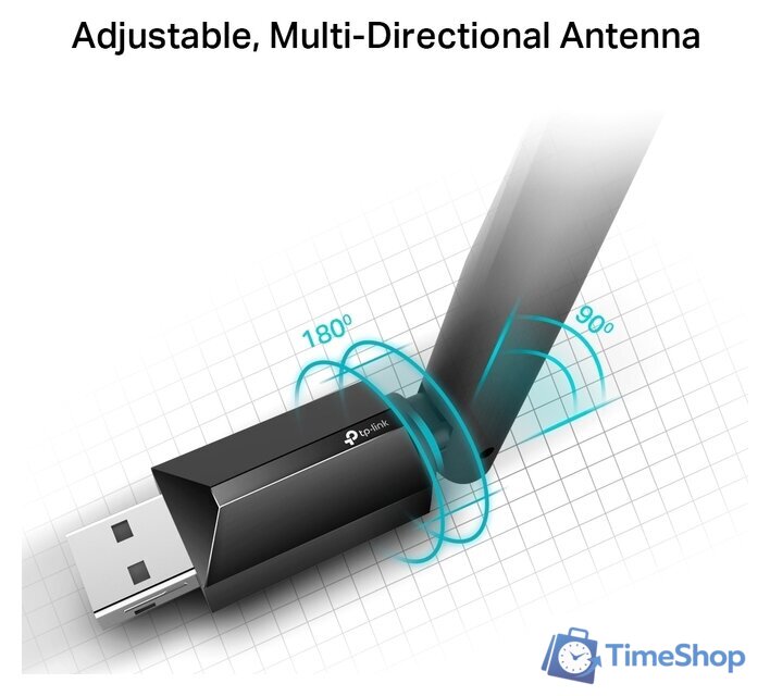 Wi-Fi адаптер TP-Link Archer T2U Plus - Изображение №7 — Интернет-магазин Time-Shop