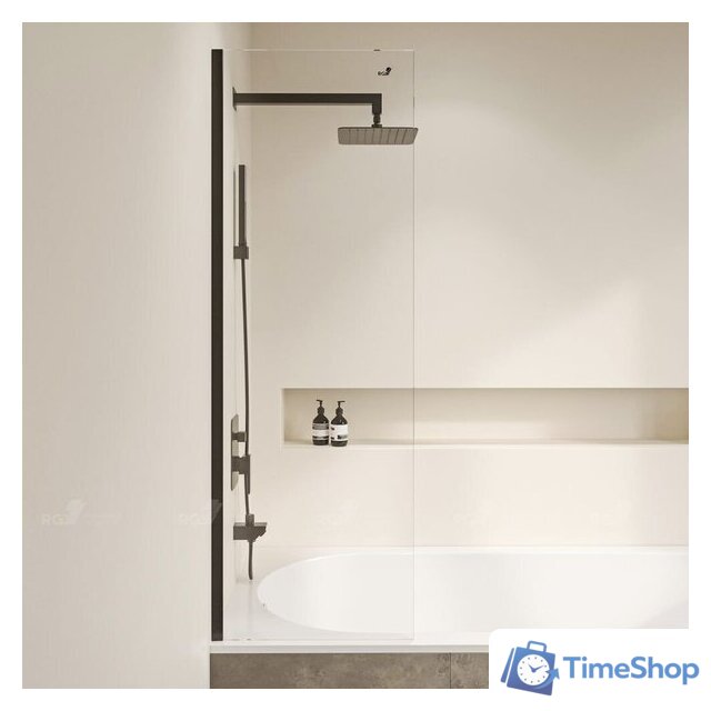 Стеклянная шторка для ванны RGW SC-056-8-B 35110562850-14 - Изображение №1 — Интернет-магазин Time-Shop