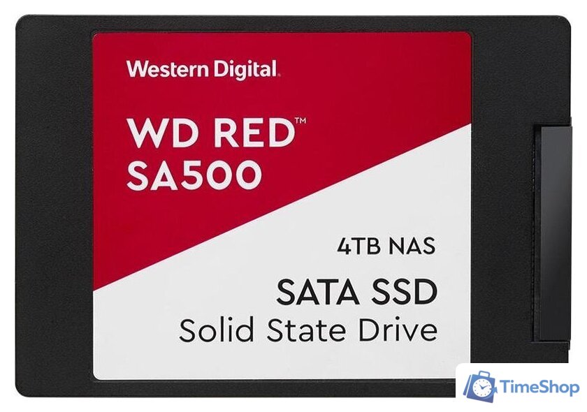 SSD WD Red SA500 NAS 1TB WDS100T1R0A - Изображение №1 — Интернет-магазин Time-Shop