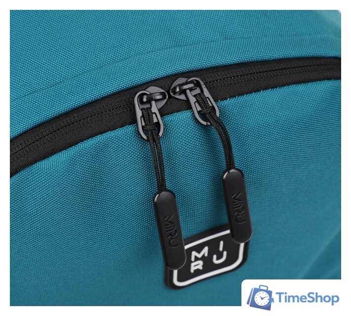 Городской рюкзак Miru City Extra Backpack 15.6 (синий изумруд) - Изображение №3 — Интернет-магазин Time-Shop