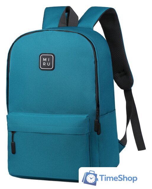 Городской рюкзак Miru City Extra Backpack 15.6 (синий изумруд) - Изображение №1 — Интернет-магазин Time-Shop