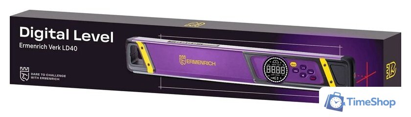 Уровень электронный Ermenrich Verk LD40 с лазером 85683 - Изображение №2 — Интернет-магазин Time-Shop