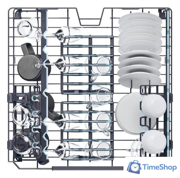 Отдельностоящая посудомоечная машина Haier I-Pro Shine Series 7 XF 6A0M4PDX - Изображение №9 — Интернет-магазин Time-Shop