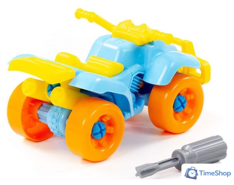 Конструктор Полесье 87904 Квадроцикл - Изображение №4 — Интернет-магазин Time-Shop