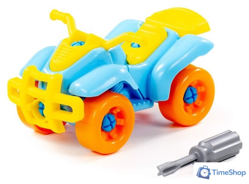 Конструктор Полесье 87904 Квадроцикл - Изображение №2 — Интернет-магазин Time-Shop