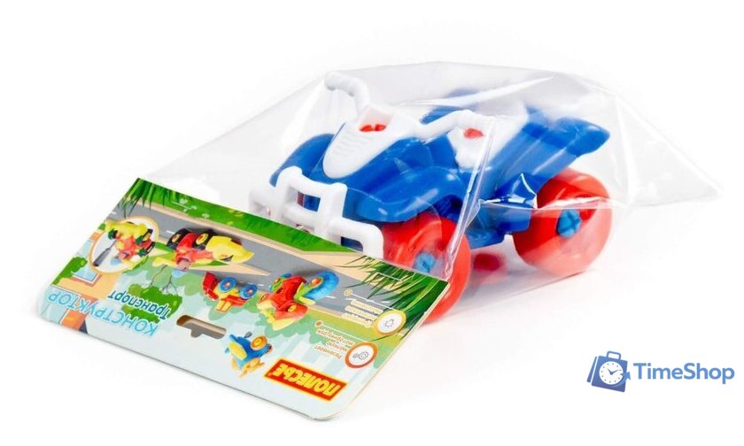 Конструктор Полесье 87904 Квадроцикл - Изображение №10 — Интернет-магазин Time-Shop