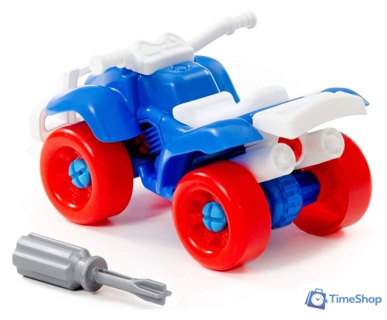 Конструктор Полесье 87904 Квадроцикл - Изображение №7 — Интернет-магазин Time-Shop