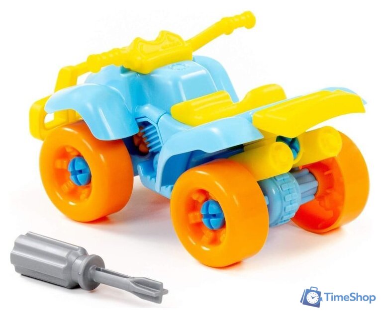 Конструктор Полесье 87904 Квадроцикл - Изображение №3 — Интернет-магазин Time-Shop