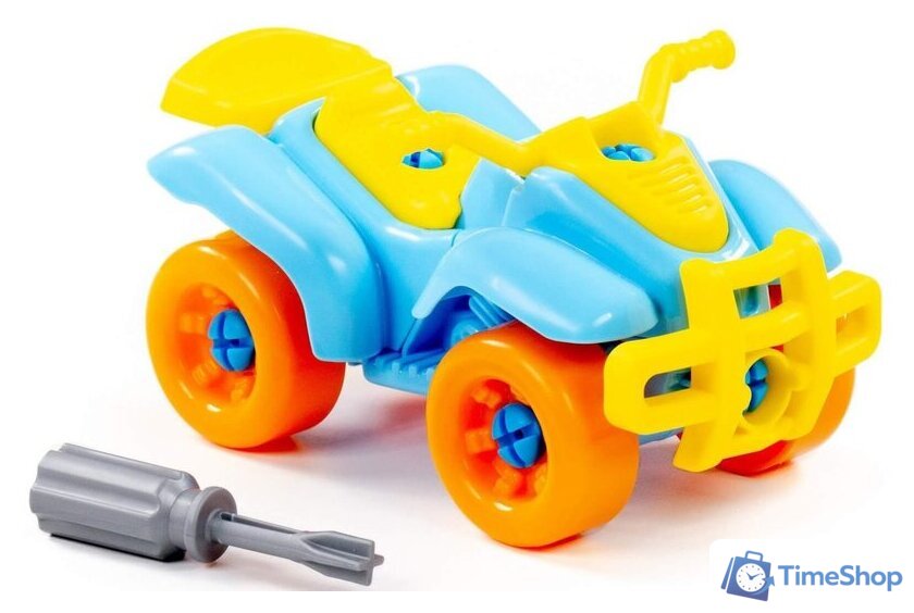 Конструктор Полесье 87904 Квадроцикл - Изображение №5 — Интернет-магазин Time-Shop