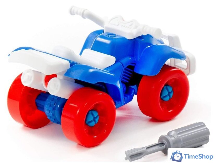 Конструктор Полесье 87904 Квадроцикл - Изображение №8 — Интернет-магазин Time-Shop