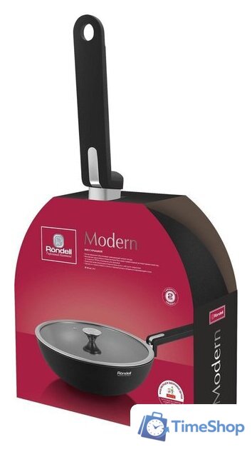 Сковорода ВОК Rondell Modern RDA-1723 - Изображение №7 — Интернет-магазин Time-Shop