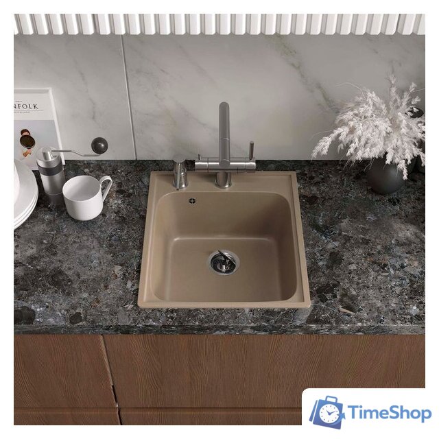 Кухонная мойка Reflexion Quadra RF0243BE - Изображение №3 — Интернет-магазин Time-Shop