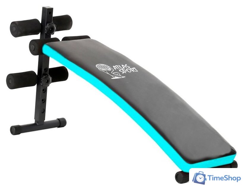 Силовая скамья Atlas Sport AS-09 Blue - Изображение №1 — Интернет-магазин Time-Shop